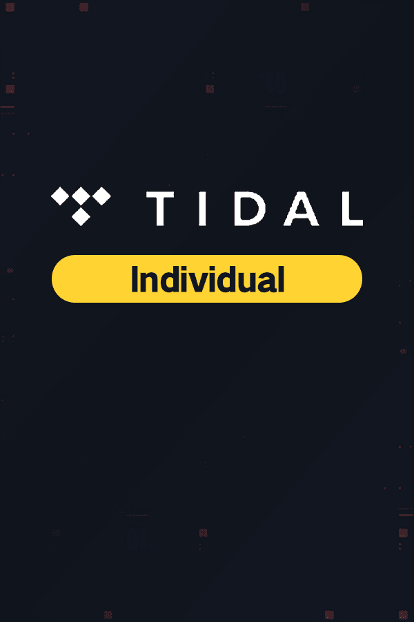 TIDAL Premium Individual 12 Month Account - Exclusive Account