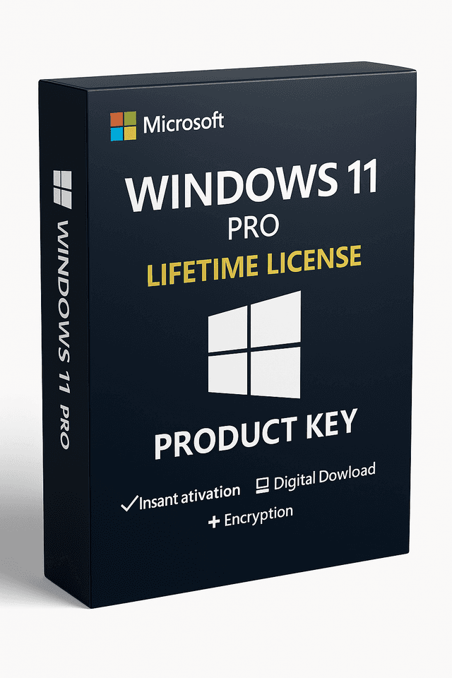 Windows 11 Pro Lifetime with a genuine license key Instant Activation 