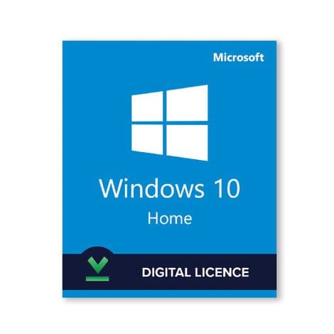 Windows 10 Home Activation Key on a PC screen